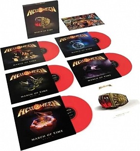 Helloween - March of Time (The Best of 40 Years) (Red Coloured) (5 LP)