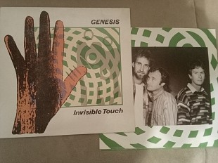Genesis "Invisible Touch" 1986 г. (Made in Germany, Nm/Nm)