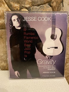 Jesse Cook-96 Gravity 1-st PROMO USA & Canada By JVC Japan ND63037 2J 11 Rare The Best!