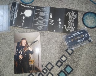 Cassette Behemoth - The Return of the Northern Moon demo tape, black metal poland graveland