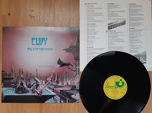ELOY ( PROG - ROCK ) METROMANIA ( HARVEST 1C 038 157628 1 A2/B2 ) 1984 GER