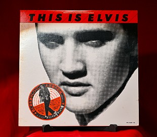 Elvis Presley – This Is Elvis - 1981 - Japan. hype sticker