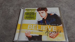 Justin bieber - believe. Acoustic. запечатанный фирменный компакт