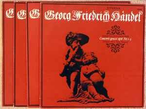 Georg Friedrich Händel (Г. Ф. Гендель) - Concerti Grossi Op. 6 (4LP)/ ETERNA / GDR Mint