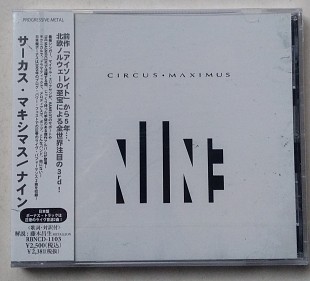 Circus Maximus – Nine CD фірмовий Japan Prog Rock Metal новий запакований