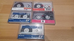 Аудиокассеты Sony лот 5 шт