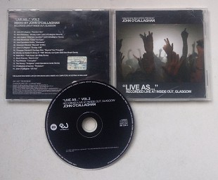 John O'Callaghan – Live As... Vol 2 ліцензія CD