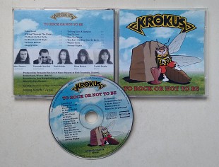 Krokus - To Rock Or Not To Be CD фірмовий Phonag Records 1995