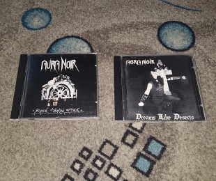 2CD Aura Noir early period (1995-1997), black metal thrash norway 1996