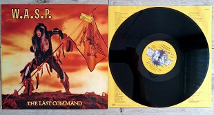 W.A.S.P. THE LAST COMMAND ( CAPITOL 1A064-2404291 A2C/B1C ) STICKER 1985 EEC