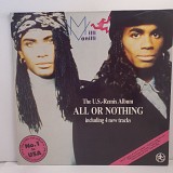 Milli Vanilli – All Or Nothing - The U.S.-Remix Album LP 12" (Прайс 49132)