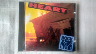 CD Компакт диск Heart - Rock The House "Live!" (1990 г.)