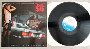 MSG - THE MICHAEL SCHENKER GROUP  BUILD TO DESTROY ( CHRYSALIS CHR 202 651 A2/B2 )  1983 GER 