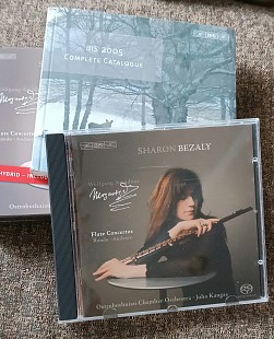 W.A. Mozart / Sharon Bezaly – Flute Concertos (2005, BIS, SACD Hybrid + Catalogue Box Set)