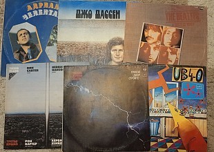 Пластинки одним лотом - Dire, Adriano Celentano, Beatles и др.