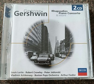 George Gershwin — Rhapsodies & Piano Concerto (2xCD, Decca)