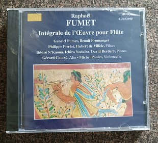 Raphaël Fumet – Intégrale de l'Œuvre pour Flûte (CD, 2005, Marco Polo) NEW / SEALED