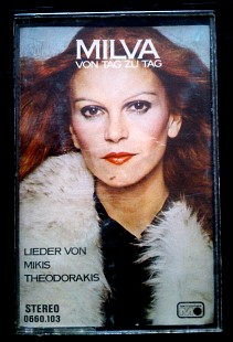 Коллекционная аудиокассета Milva – Von Tag Zu Tag (1978, Germany, Metronome) NM/VG+