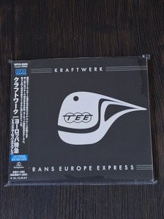 Kraftwerk Trans-Europe Express, 1977, new cd in factory sealed, sleepcase, Japan