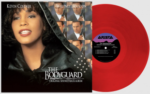 Whitney Houston - The Bodyguard (Red Coloured) (Original Soundtrack) (Reissue) (LP)