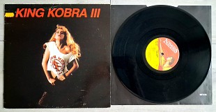 KING KOBRA KING KOBRA III I MFN 86 A1/B1 ) STICKER 1988 ENGL