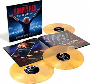 Simply Red - Holding Back The Years: Live In Santiago (Limited Edition) (Yellow/Black Marble Coloure