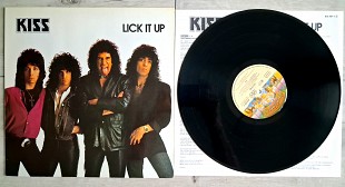 KISS LICK IT UP ( CASABLANCA 814 297-1 1Y/2Y ) 1983 GER
