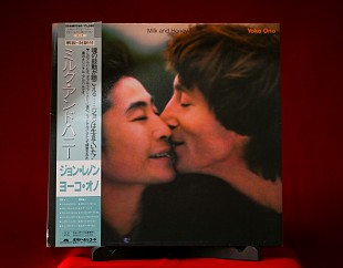 John Lennon & Yoko Ono – Milk And Honey - 1984 - Japan. OBI