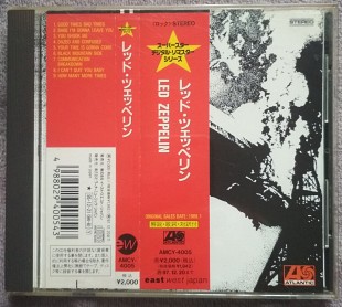 Led Zeppelin 1969 (Re 1995, Atlantic AMCY-4005, OBI, Japan)