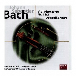 Johann Sebastian Bach - Violinkonzerte Nr. 1 & 2. Doppelkonzert (1998) NM-