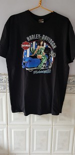 Футболка "Harley-Davidson" (100% cotton, XL, Nicaragua)
