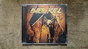 Фирменный CD группы Overkill "RELIXIV" made in Sweden