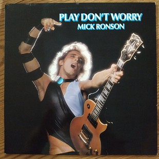 Mick Ronson Play Don't Worry UK first press lp vinyl