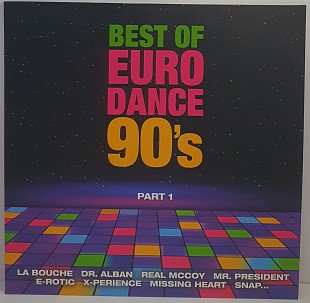 Various – Best Of Euro Dance 90's Part 1 LP 12" (Прайс 50955)