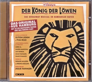 Elton John, Tim Rice – Disneys Der König Der Löwen. (Germany) First Pressing.