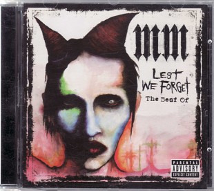 Marilyn Manson – Lest We Forget - The Best Of. (Germany) First Pressing.