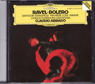 Ravel, London Symphony Orchestra, Claudio Abbado (W.Germany) First Pressing.