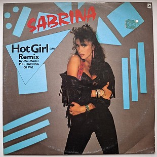 Sabrina - Hot Girl (Remix) - 1988. (EP). 12. Vinyl. Пластинка. Germany.