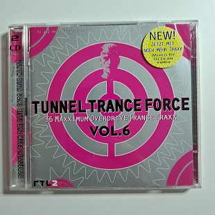 Various – Tunnel Trance Force Vol. 6\2 x CD\ Germany\1998\VG+\VG+