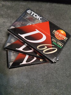TDK D 60 три штуки