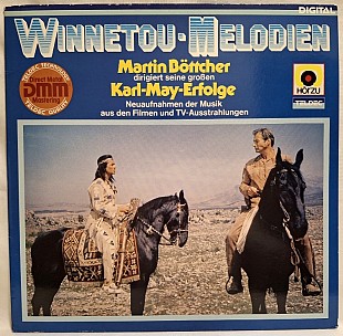 Martin Bottcher - Winnetou Melodien. Soundtrack - 1981. (LP). 12. Vinyl. Пластинка. Germany.