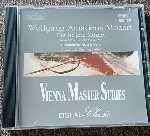 W.A. Mozart – Der heitere Mozart / Hornkonzerte (1991, PILZ, Vienna Master Series, Made in Germany)
