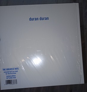 Duran Duran - Greatest Hits. 2LP. White vinyl. Sticker.