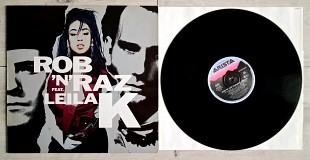 ROB'N'RAZ featuring LEILA K ( HIP HOP , HOUSE ) SAME ( ARISTA 210 672 A1/B1 ) 1990 GER