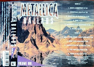 Metallica – Ballads Volume One
