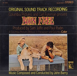 John Barry - Born Free (Original Sound Track Recording) (1966) NM-