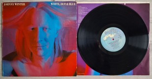 JOHNNY WINTER ( BLUES ) WHITE, HOT & BLUE ( BLUE SKY S SKY 82963 A1/B1 ) 1978 ENGL
