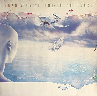 RUSH "Grace under Pressure" - 1984, Germany 1st issue