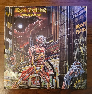 Iron Maiden - Somewhere in Time 1986 - INDIA