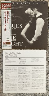 New York Trio – Blues In The Night, 2002, Venus Records, Japan, OBI NM